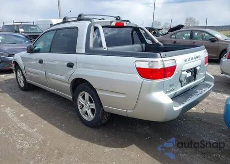 2005 Subaru Baja Sport из США, поврежденный, VIN 4S4BT62C556102727